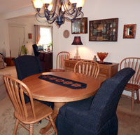 Formal Dining Room at Ariel's B&B